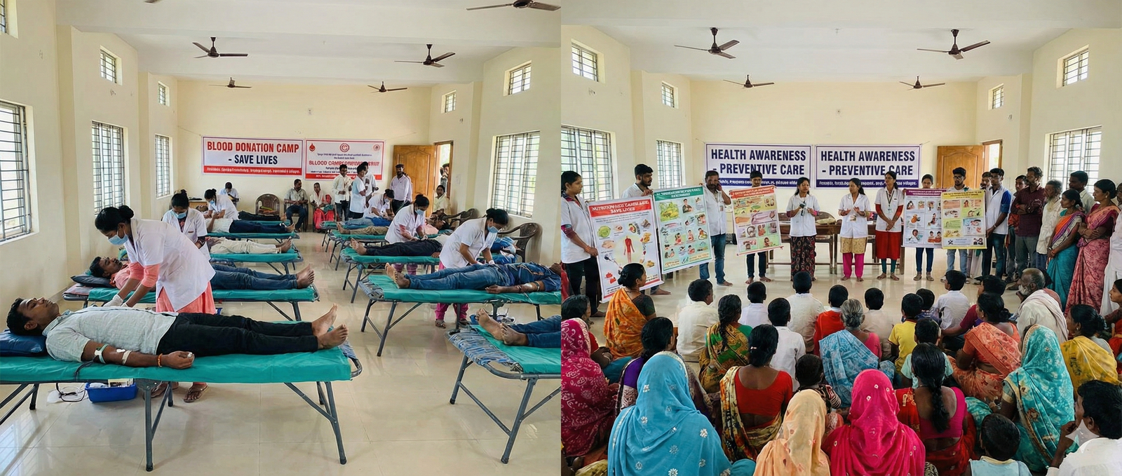 Blood donation drives